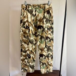 Camo cargo pants